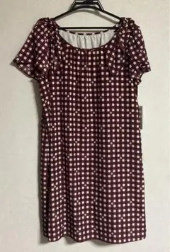 ギャラリービスコンティ　チェック柄ワンピース