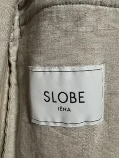 SLOBE IÉNA ベージュ リネンジャケット