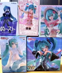 初音ミク プライズフィギュア まとめ売り ティーモスト エーエムピー ルルド 初音ミク プライズフィギュア まとめ売り ティーモスト エーエムピー
