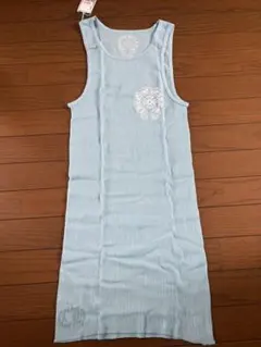 Chrome Hearts リブタンクトップ ベビーブルー Sサイズ - メルカリ