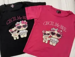 CECIL Mc BEE × Hello Kitty コラボTシャツ Lサイズ