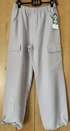 2wayグレーカーゴパンツ L SHOOLA RUE