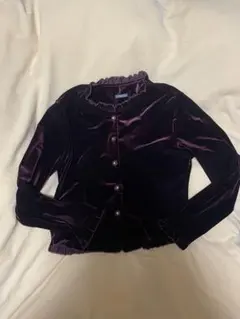 ベルベット バーガンディカーディガン