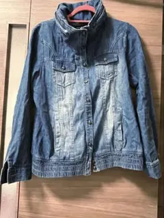 デニムジャケット フード付き
