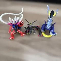 ポケモン モンコレ 伝説3体セット（コライドン・ミライドン・黒いレックウザ）