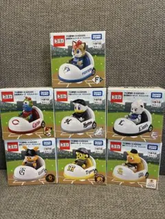 プロ野球トミカ2025 マスコットカー 人気　7球団セット