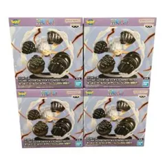 【4個セット】ワンピース ワーコレ ニカ ギア5 フィギュア WCF