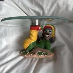 ボブ・マーリー　ラスタマン　小物入れ　インテリア　置物　マリファナモチーフ Amazon.co.jp: ND タペストリー レゲエ ラスタカラー マリファナ