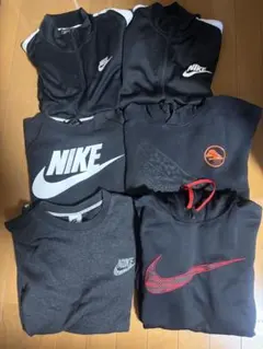 Nike ナイキ ジャージ・スウェット ・パーカー 6点セット　黒　M
