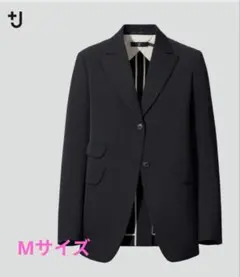ユニクロ+J テーラードジャケット　ネイビー M