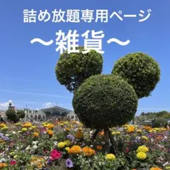 詰め放題専用ページ　雑貨