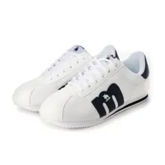 値下げmoz レディース クラシックデザインスニーカー （WHITE/NAVY）