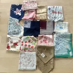 ブランドハンカチ　15枚まとめ