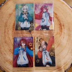 ホロライブ　ウエハースvol.5　Justice　ジャスティス　4点セット