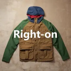 Right-on マウンテンパーカー フード付きのサムネイル