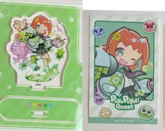 ぷよクエカフェ2026 アミティ ランチョンマット コースター チェキ