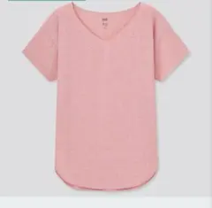 エアリズムシームレスＶネックロングＴ（半袖）★Sサイズ