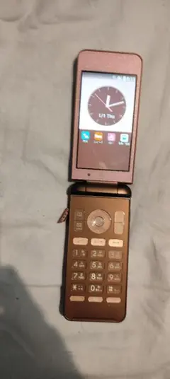 au GRATINA 4G PINK KYF31折りたたみ式携帯電話