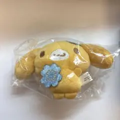 シナモン　シークレットマスコットブローチ（水色クローバー）　カプチーノ