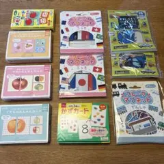 フレークマグネット　知育カード　10点セット