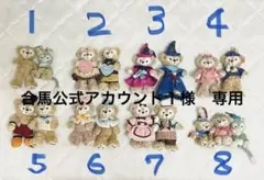 TDS ダッフィー＆シェリーメイ　セット売り　ぬいぐるみバッジ　価格変動制