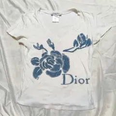 Christian Dior　ディオール　デニムロゴ　ガリアーノ　Tシャツのサムネイル