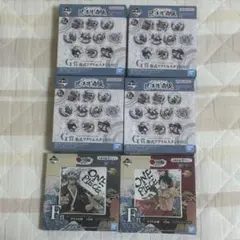 一番くじONE PIECE アクリルスタンド 4セット小皿2セット