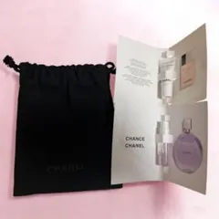 CHANELサンプル　巾着　香水　下地