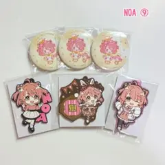 カラフルピーチ からぴち のあさん サンリオ缶バッジ 一番くじ ラバーチャーム
