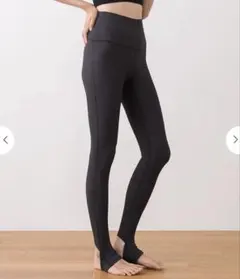 SUKALA リブトレンカレギンス　XS ブラック　ヨガウェア　LAVA