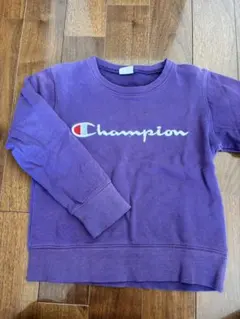 ☆子供服放出☆ Champion 紫色 トレーナー