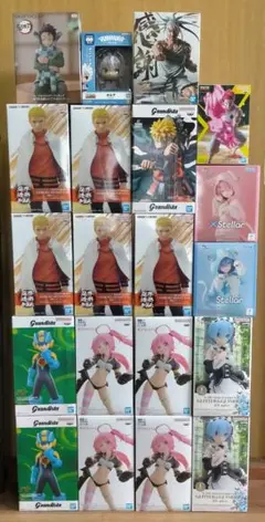 人気アニメ 美少女系アニメ プライズフィギュア 20点セット まとめ売り
