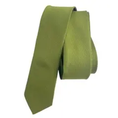ネクタイ メンズ 無地 グリーン シルク100% シンプル ビジネス 結婚式