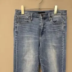 ユニクロ　ウルトラストレッチデニムパンツ(26インチ)ローライズライトブルー