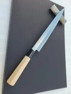 【極美品】堺孝行 橋本 筋引包丁 224mm 切付型 (K-tip) 箱付き 極美品】堺孝行 橋本 筋引包丁 224mm 切付型 (K-tip) 箱付き - メルカリ
