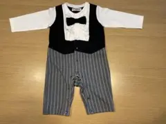 タキシード風ロンパース