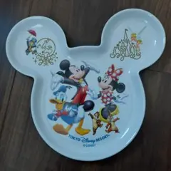 【美品】東京ディズニーリゾート ミッキー型プレート