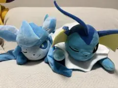 もふぐっとぬいぐるみ イーブイフレンズ シャワーズ グレイシア おひるねのサムネイル