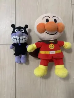 アンパンマン バイキンマン ぬいぐるみセット