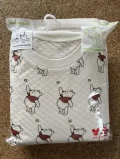 ユニクロ　キルトパジャマ プーさん