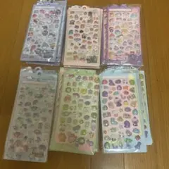 ボンボンドロップシール 6枚セット