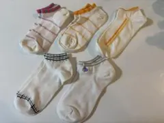 スクールソックス くるぶし丈 白