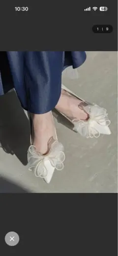 ランダフラットパンプス♡