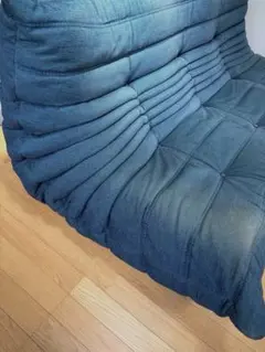 ligne roset パープルソファ トーゴ 3人掛 - メルカリ