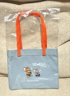 TULLY'S COFFEE トムとジェリー　ミニトートバッグのサムネイル