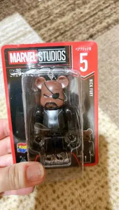 MARVEL ベアブリック ニック・フューリー 5
