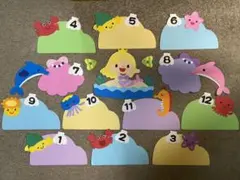 壁面飾り 幼稚園　ラミネート➕200円で可能ですのサムネイル
