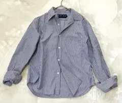 RALPH LAUREN ストライプ長袖シャツ サイズ9
