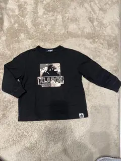 XLARGE キッズ ブラック 長袖カットソー
