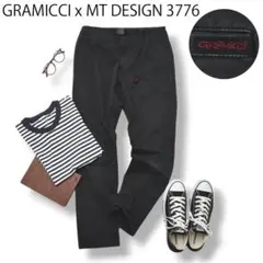 【定番】グラミチ x MT DESIGN 3776 ツイルマウンテンパンツ 黒